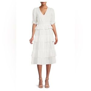 NWT English Factory White tier dress